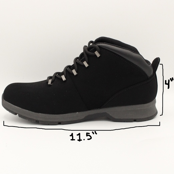 Gentlemens Lugz Mantle Ankle Boot Size 8.5 Black main image 7